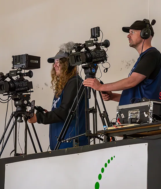 Engage Live production crew at work