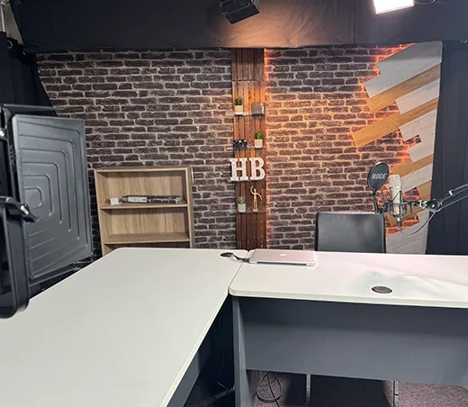 Podcast studio